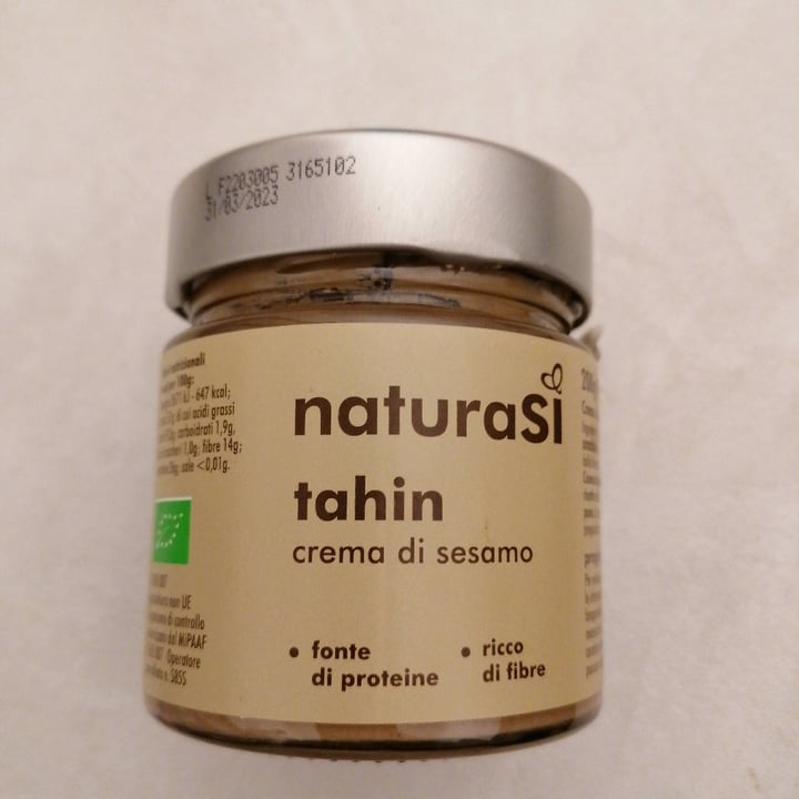 review photo of Natura Sì Tahin crema di sesamo shared by @nrae on 14 Dec 2022 - review