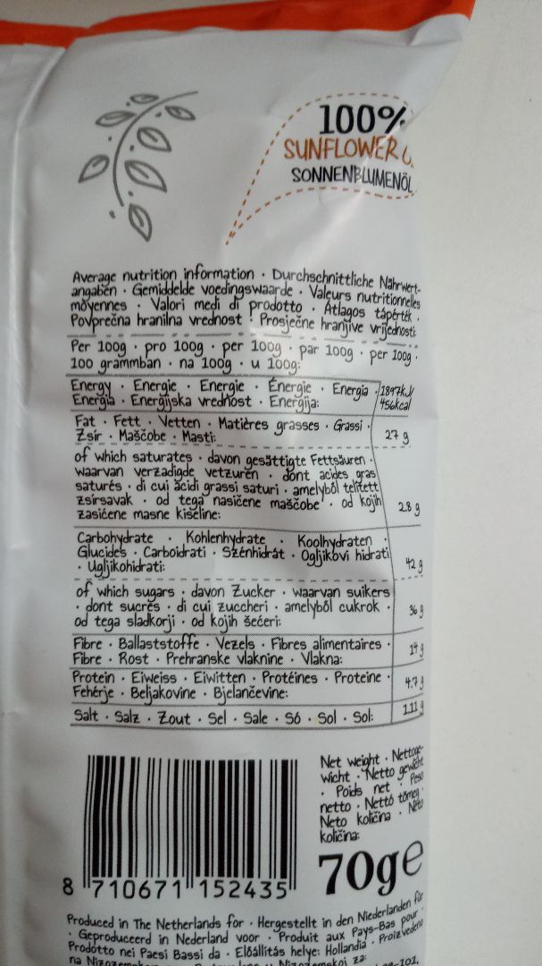 photo of My Best Veggie Čips od 4 vrste povrća, s morskom soli shared by @leica257 on  30 May 2019 - review