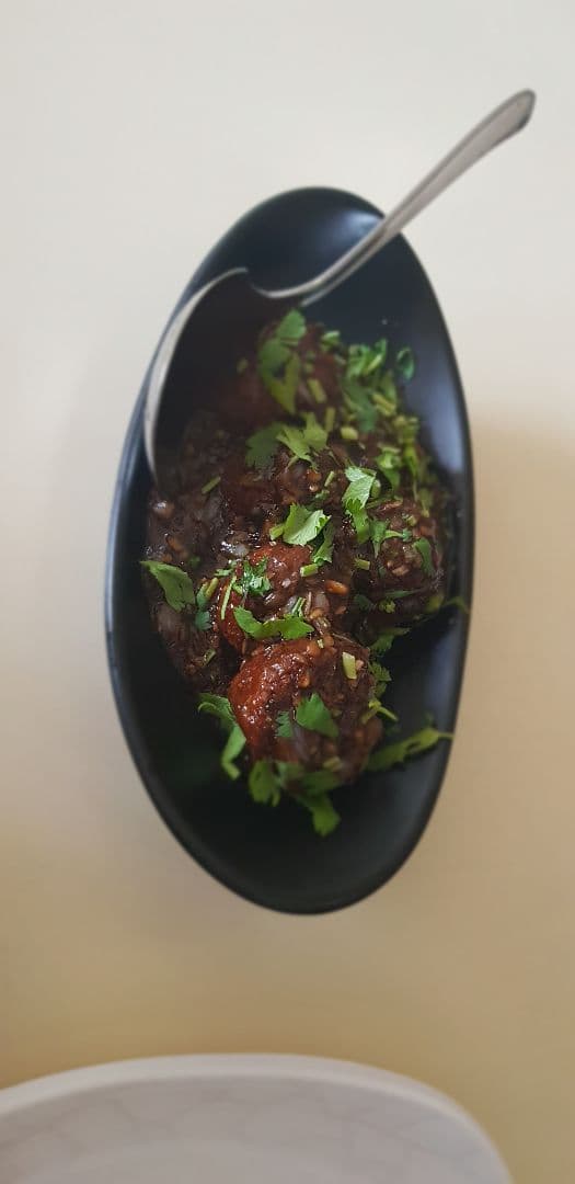 Foto del piatto “Vegetable manchurian gravy”