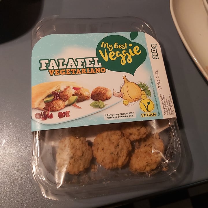 review photo of My Best Veggie Falafel vegetariano shared by @alvrod02 on 20 Feb 2022 - review