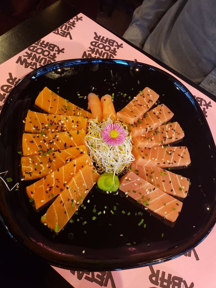 photo of Vegan Junk Food Bar Fresh sashimi shared by @sargentmags1 on  06 Dec 2019 - review