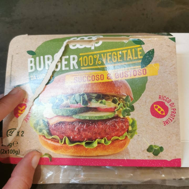 photo of Origine Coop burger vegetali shared by @ele2401 on  28 Jul 2022 - review