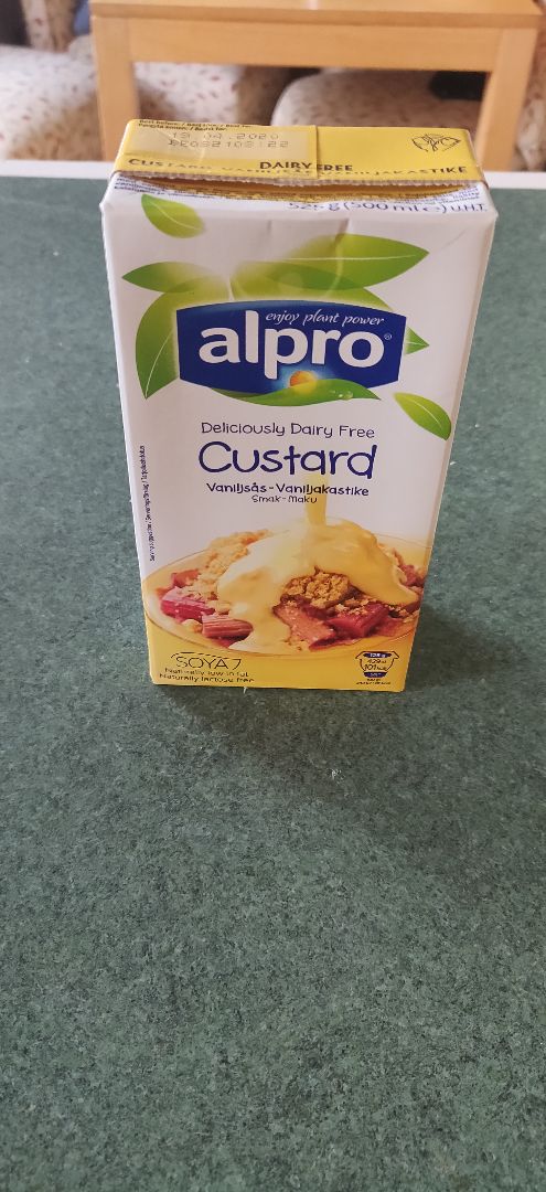 photo of Alpro Custard Vanilla Flavoured Sauce (Soya) shared by @excowboy on  25 Mar 2020 - review