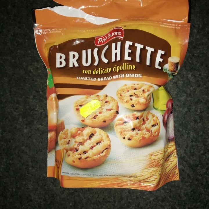 photo of più buono Bruschette con delicate cipolline shared by @frangibarba on  20 Oct 2022 - review