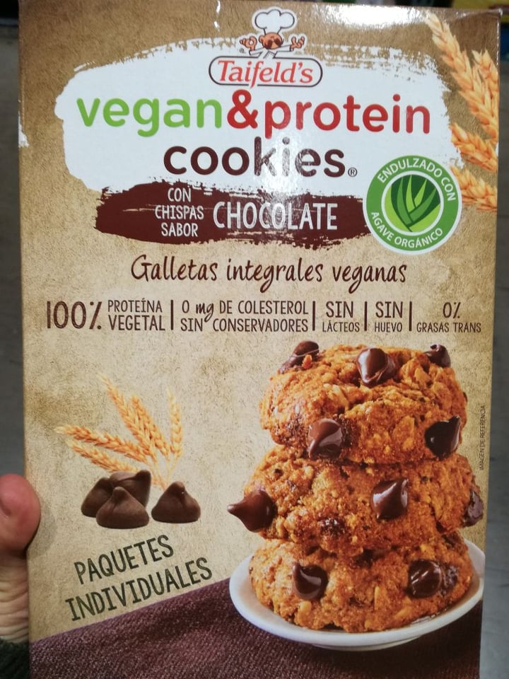 photo of Taifeld’s Vegan & Protein Cookies shared by @rebeca2124 on  08 Apr 2020 - review
