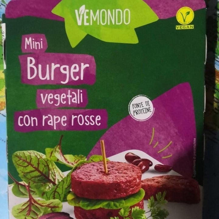 review photo of Vemondo 2 burger con rape rosse shared by @angelus1887 on 18 Jan 2022 - review
