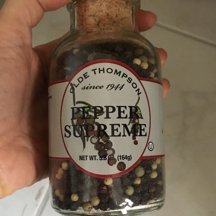 photo of Olde Thompson Pepper Supreme shared by @crisnunes on  07 May 2022 - review