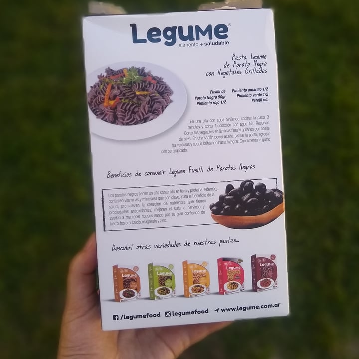 photo of Legume Pasta De Porotos Negros shared by @vegan-vale on  11 Jan 2021 - review