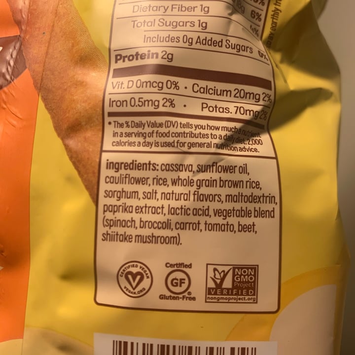 photo of From the ground up Cauliflower Stalks - Cheddar Flavor shared by @jetfueljuliette on  11 Jan 2022 - review