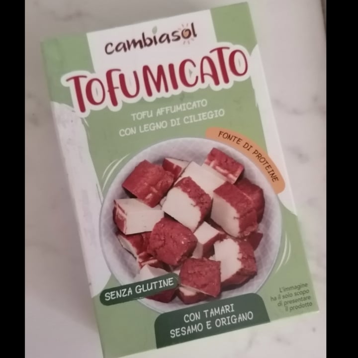 photo of Cambiasol Tofu affumicato shared by @clarissapr on  05 Jul 2022 - review
