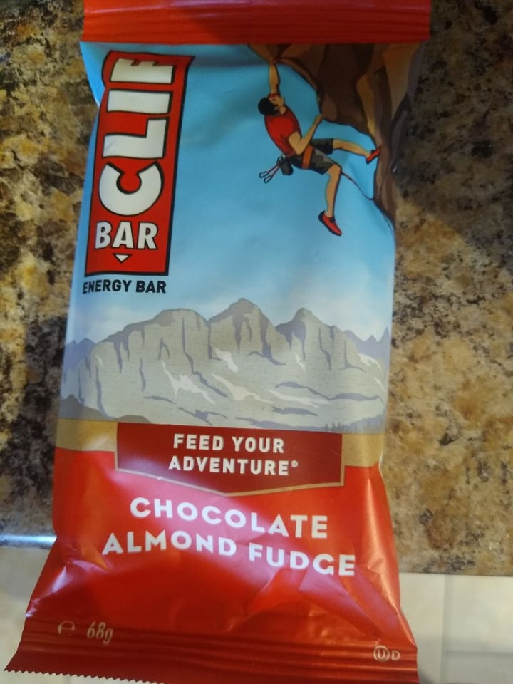 photo of Clif Bar Chocolate Almond Fudge shared by @iainbru on  29 Mar 2020 - review