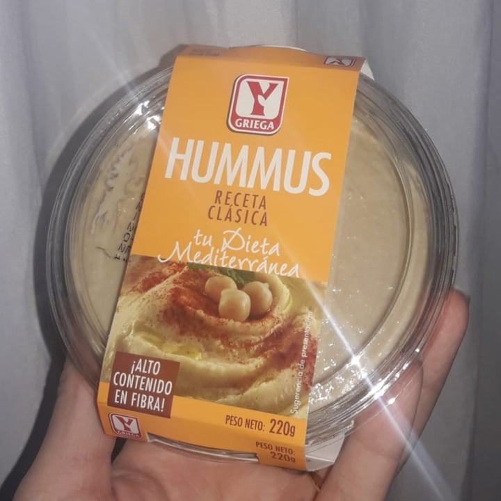 photo of Y Griega Hummus Receta Clásica 220g shared by @mathiasayala on  18 Jan 2021 - review