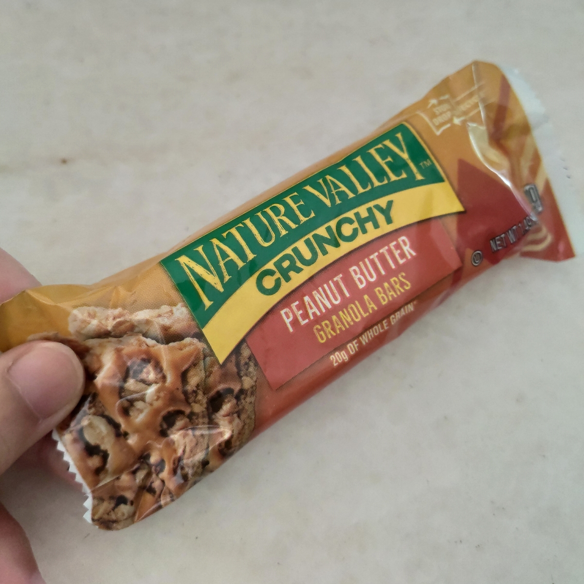 Nature Valley Crunchy Peanut Butter Granola Bar Reviews abillion