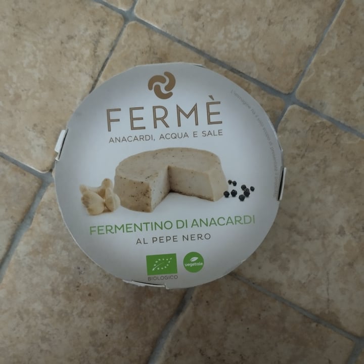 photo of Fermé Fermentino di anacardi al pepe nero shared by @greta-5 on  18 Oct 2022 - review