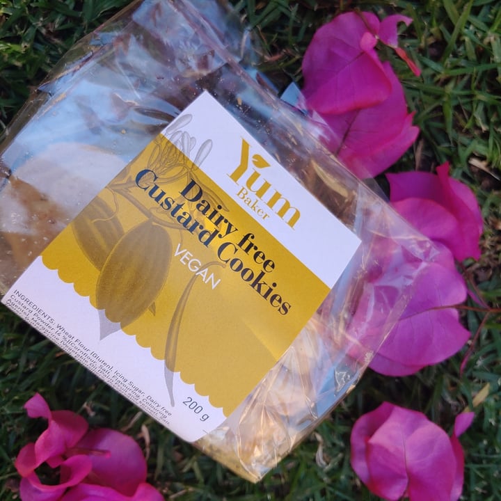 photo of Yum Baker Custard Cookies shared by @veganonthesavannah on  23 May 2021 - review