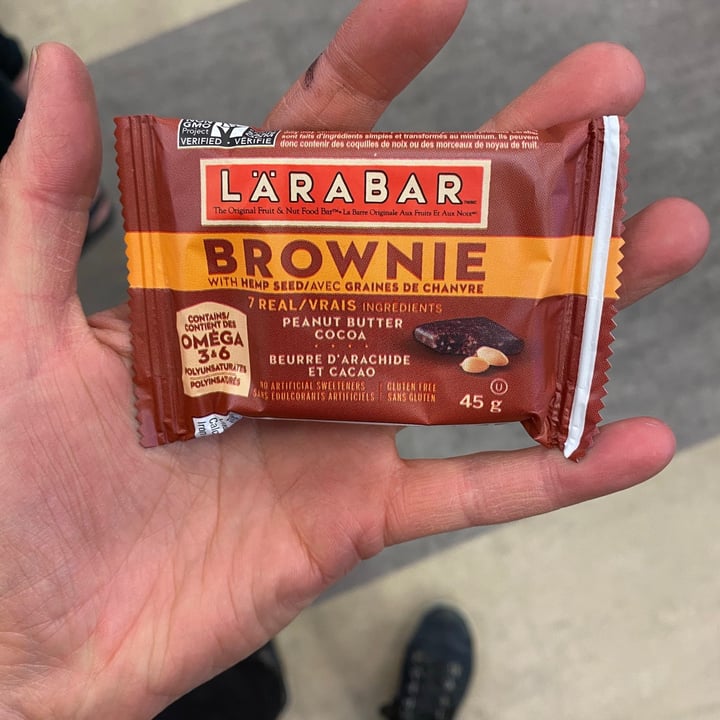 photo of Larabar brownie with hemp seed shared by @becs10 on  13 Jul 2021 - review