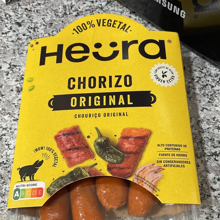 photo of Heura Chorizo Original shared by @lilivera on  04 Apr 2022 - review