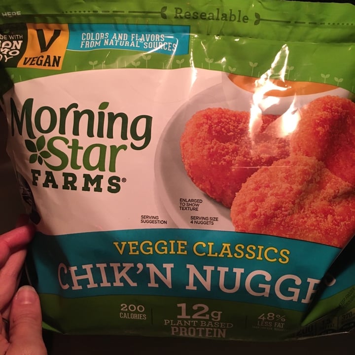 photo of MorningStar Farms Veggie Chik’ N Nuggets shared by @laceywebbie on  19 Nov 2019 - review
