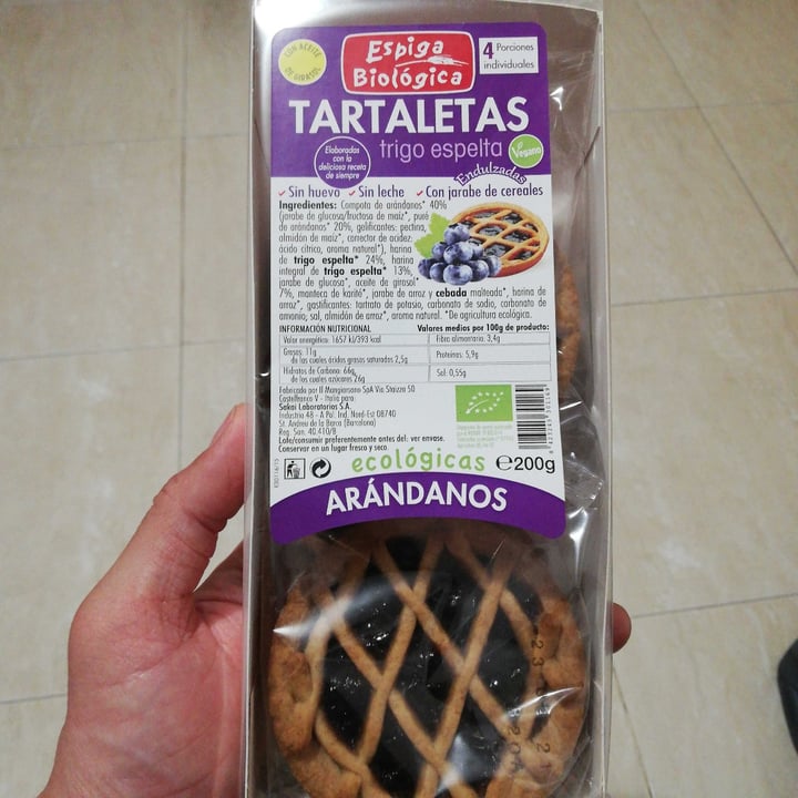 photo of Espiga biológica Tartaletas trigo espelta shared by @jritchie on  24 Apr 2021 - review