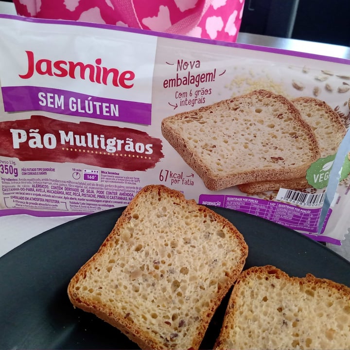 photo of Jasmine Pão Multigrãos shared by @vancavaliere on  28 Apr 2022 - review