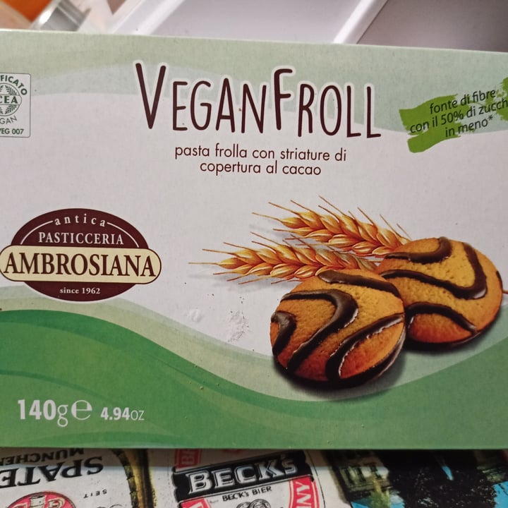 photo of Antica pasticceria Ambrosiana VeganFroll shared by @sylvia78 on  13 Oct 2021 - review