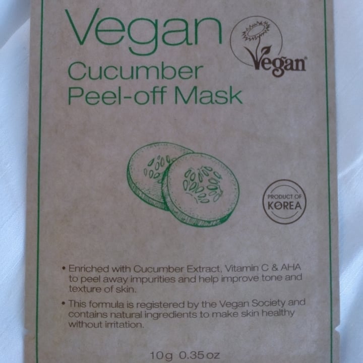review photo of Purederm Cucumber Peel-off Mask shared by @meganvb on 13 Oct 2021 - review
