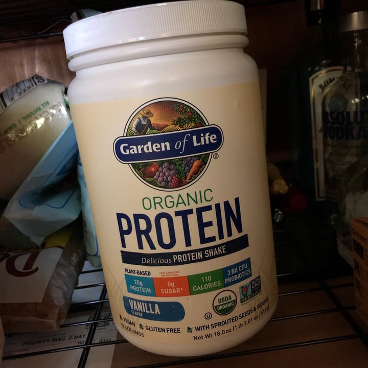 photo of Garden of Life Organic protein shared by @jloosi on  25 Jun 2021 - review