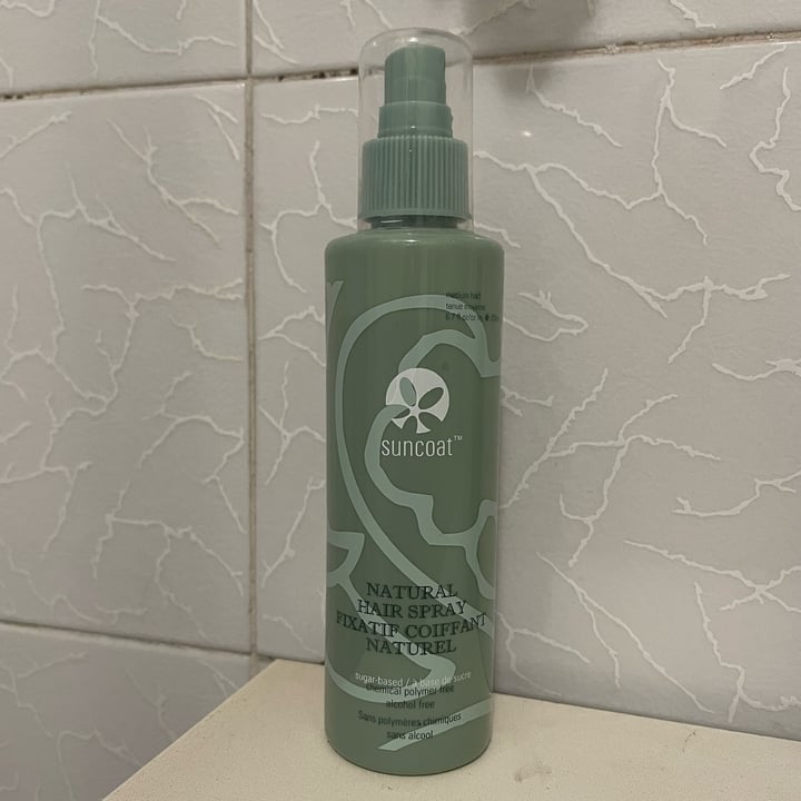 photo of Suncoat Natural Hair Spray shared by @dariomanni on  23 Apr 2022 - review