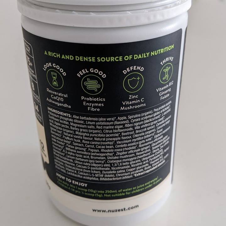 review photo of Nuzest Good Green Vitality shared by @vishika on 26 Jan 2022 - review