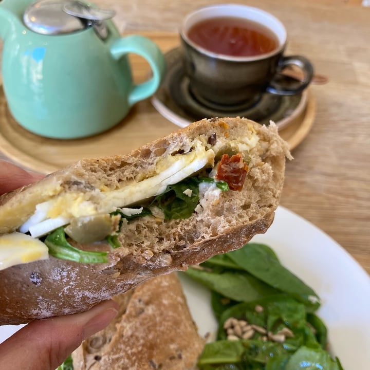 photo of Chapter One Coffee Shop Mediterranean Sandwich shared by @traceyk on  06 Aug 2022 - review