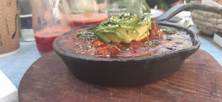 photo of POLEN JUGOS Y SOPAS Paila salsa de tomate y tofu marinado shared by @pazorrego on  29 Feb 2020 - review