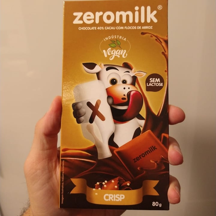 photo of Zeromilk Chocolate Crisp shared by @marcusviniciuscosta on  24 Sep 2022 - review