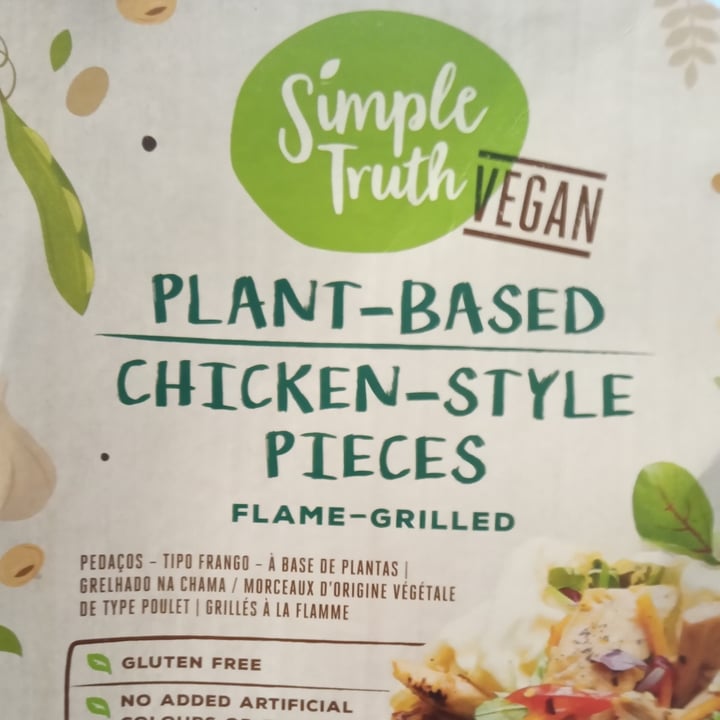photo of Simple Truth Plant-Based Chicken-Style Pieces Flame-Grilled shared by @secretpotionbakery on  14 Sep 2021 - review