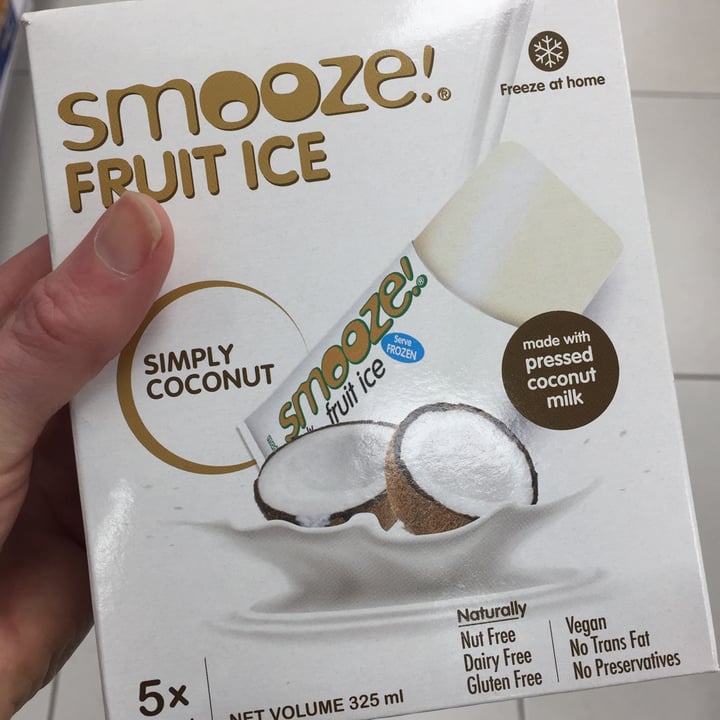 photo of Smooze Smooze Fruite Ice shared by @lollygreve on  15 Aug 2020 - review