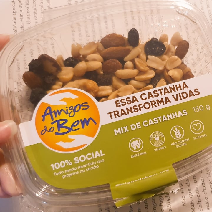 photo of amigos do bem Produto Solidario Mix De Castanhas shared by @andressaasa on  12 Jul 2022 - review