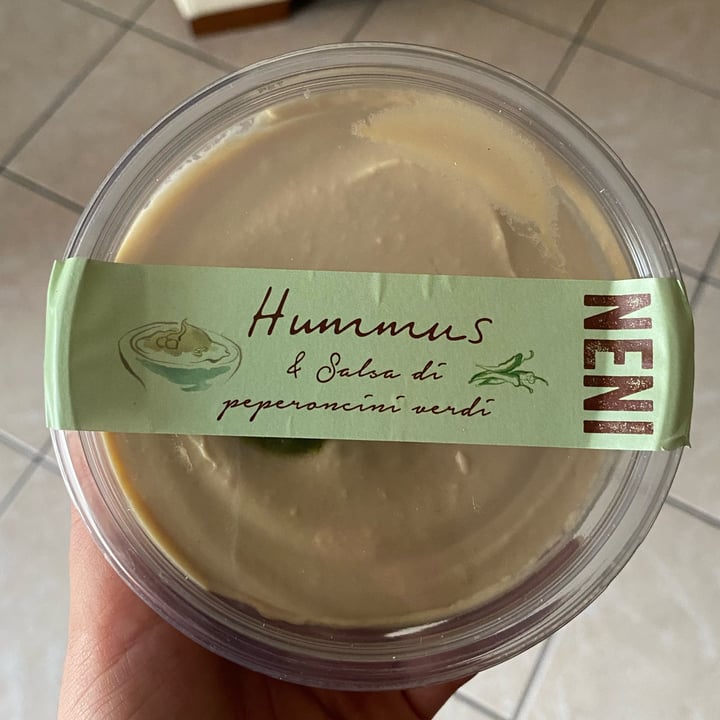photo of Neni Hummus & Salsa di Peperoncini Verdi shared by @martinagastaldi on  26 Aug 2022 - review