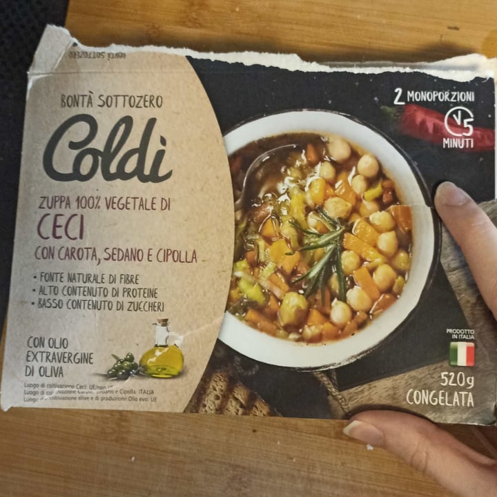 review photo of Coldì Zuppa di Ceci shared by @demetracressida on 27 Nov 2021 - review