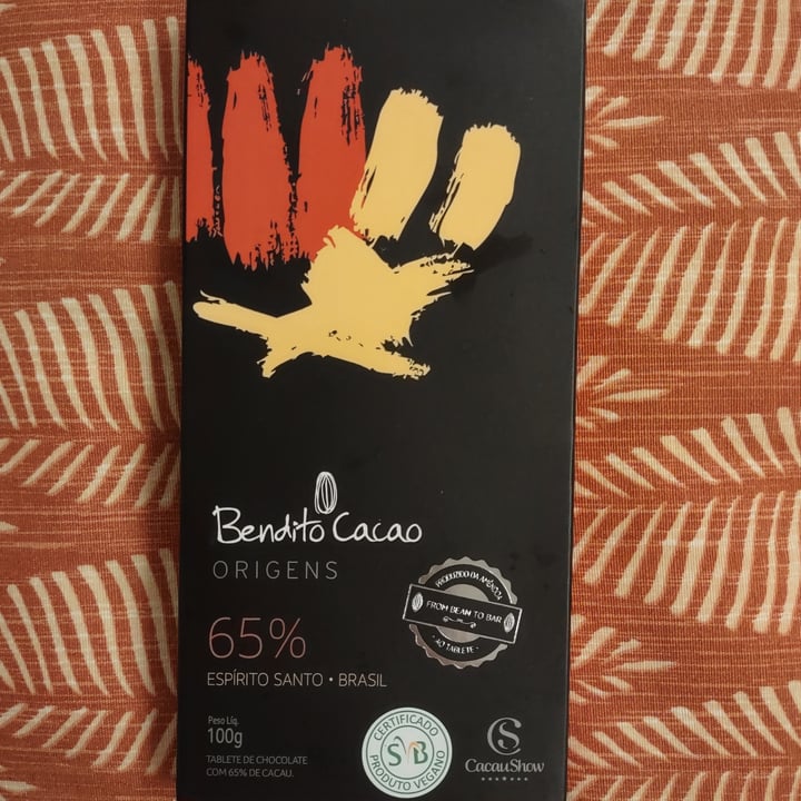 photo of Bendito Cacao Chocolate 65% shared by @leedsfm on  15 May 2022 - review