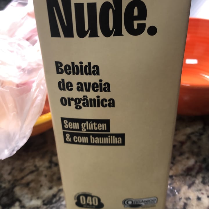 photo of Nude Bebida de Aveia Orgânica sem glúten & com baunilha shared by @flavialira on  05 Jul 2022 - review