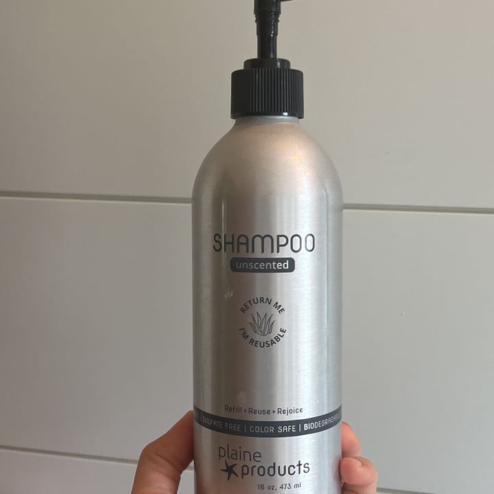 review photo of Plaine products Unscented Shampoo shared by @gytrihj on 20 May 2022 - review