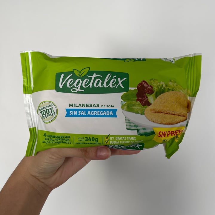 review photo of Vegetalex Milanesas De Soja Sin Sal Agregada shared by @mariaeugsanchez on 05 Jul 2022 - review