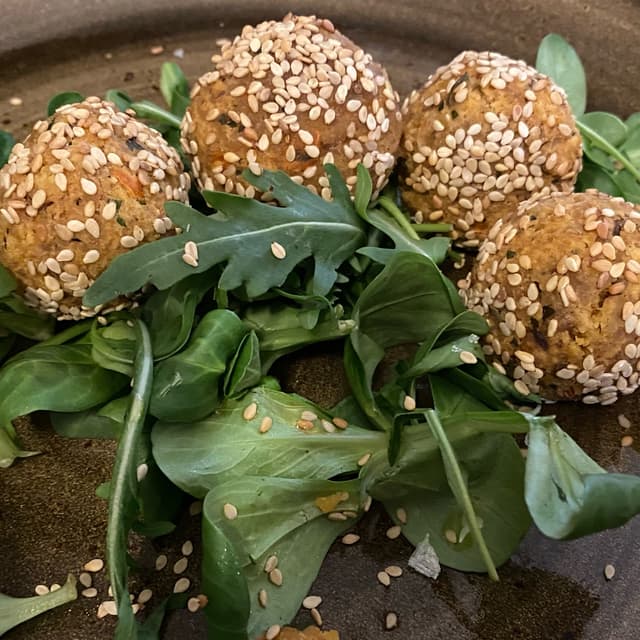 Foto del piatto “Polpettine di seitan”