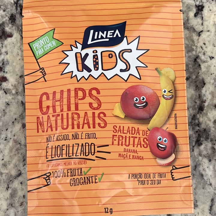 photo of Linea Chips Naturais Salada De Frutas shared by @kbraune on  20 May 2022 - review