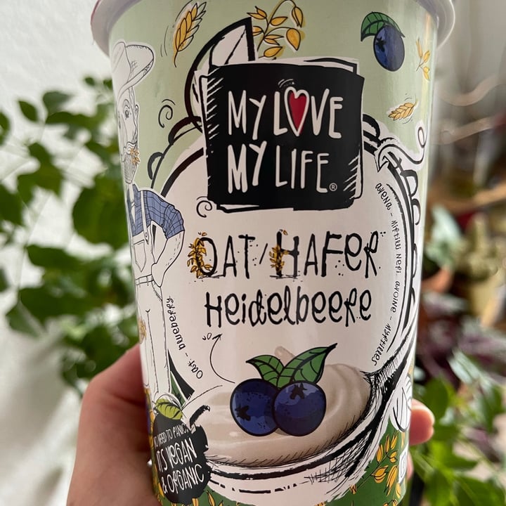 photo of My Love My Life oat hafer heidelbeere shared by @nessamon on  05 May 2021 - review