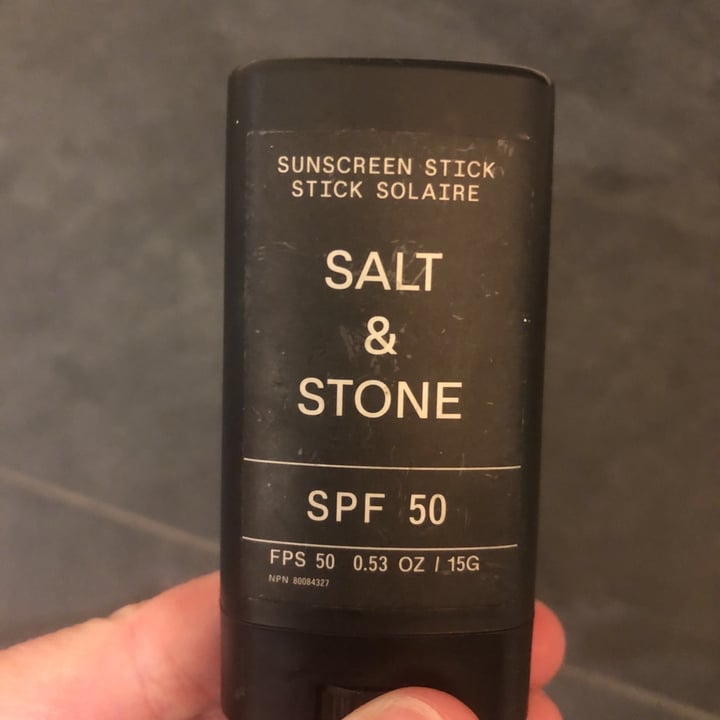 photo of Salt & Stone Sunscreen Stick shared by @cslater26 on  29 Apr 2020 - review