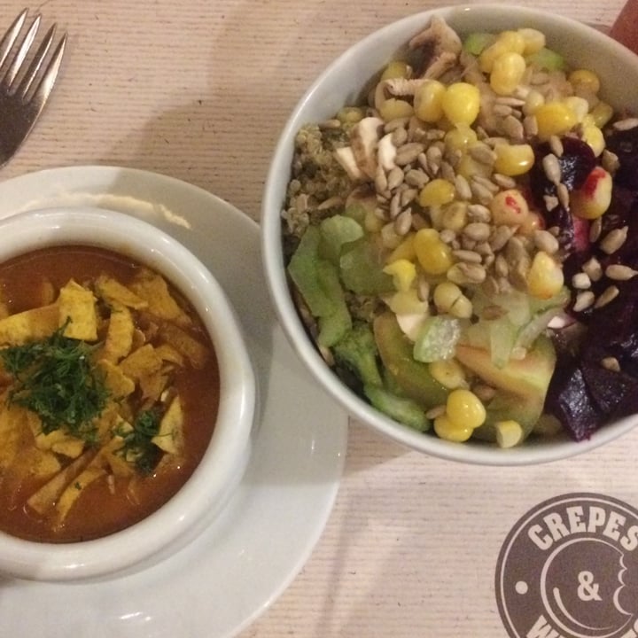 review photo of Crepes & Waffles Sopa covarachia shared by @curiosidadvegana on 06 Feb 2021 - review