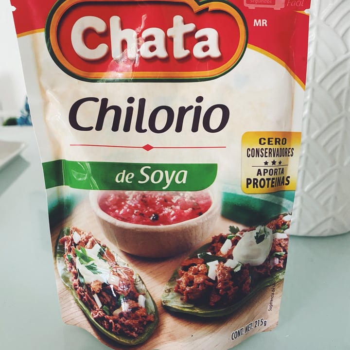 photo of La Chata Chilorio De Soya shared by @majonieves on  22 Jun 2022 - review