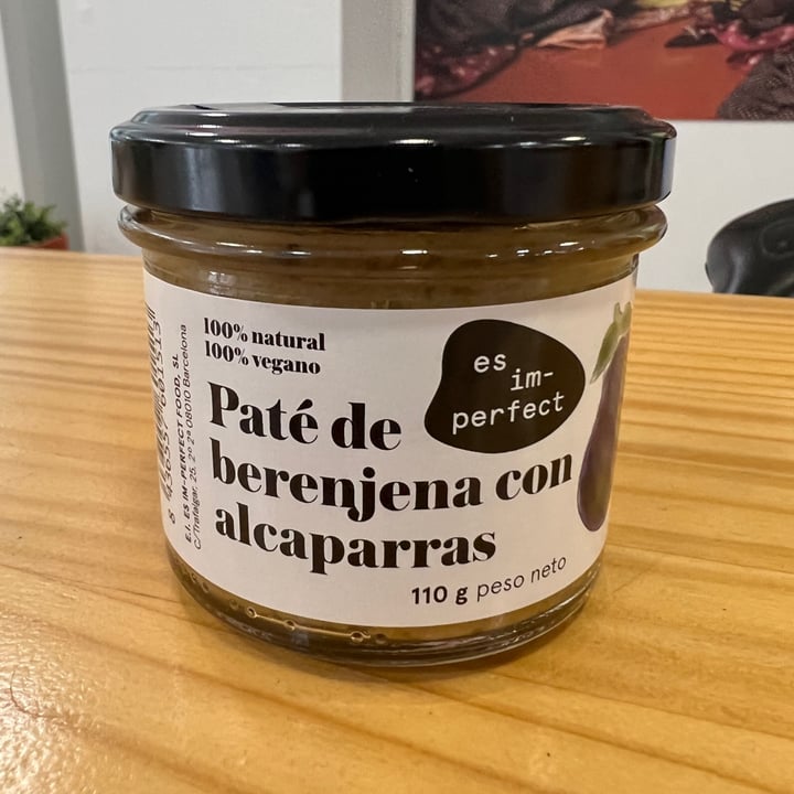 photo of es im-perfect Paté  de berenjena con alcaparras shared by @mathiasayala on  26 Oct 2022 - review