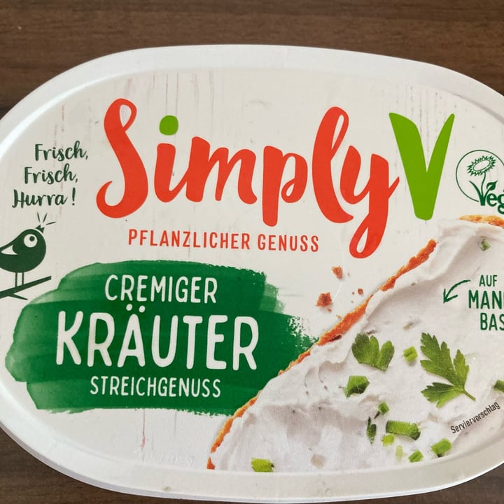 photo of Simply V Cremiger Kräuter Streichgenuss shared by @abi88 on  02 Aug 2022 - review