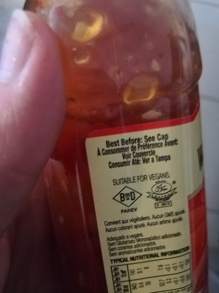 photo of Wellington's Sweet Chilli Sauce shared by @mariska on  22 Feb 2020 - review